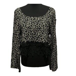 Vintage Alexander Brown Crop Top